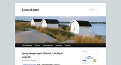 Desktop Screenshot of ljungskogen.info