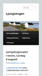 Mobile Screenshot of ljungskogen.info