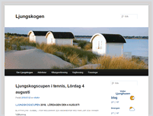 Tablet Screenshot of ljungskogen.info